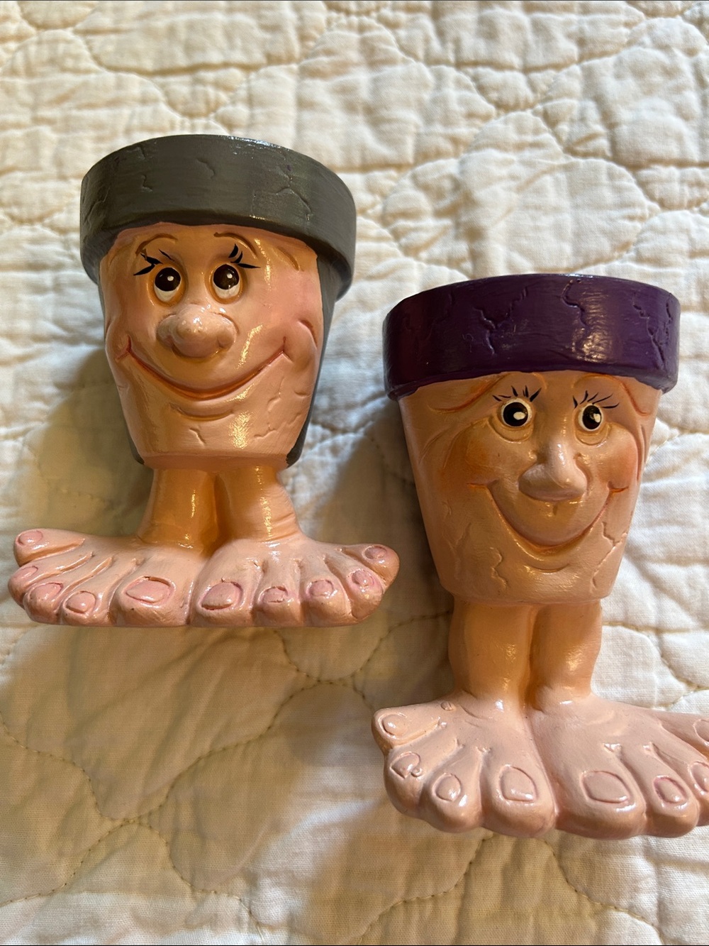 Vintage Waddle Pots planter—2